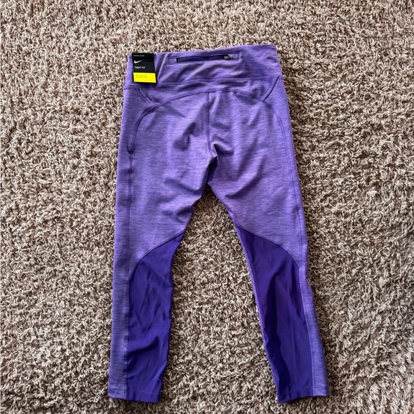 BRAND NEW Woman’s Nike dri-fit crop length running leggings - Picture 5 of 8